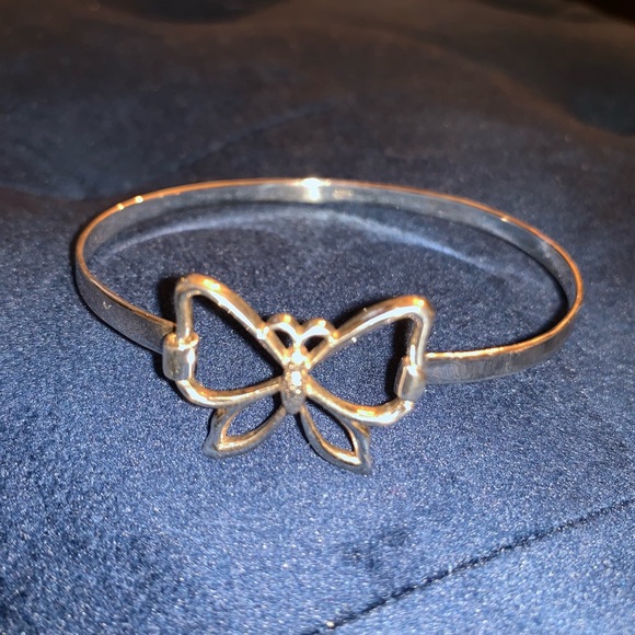 Jewelry - Sterling silver butterfly bangle bracelet Jewelry - Sterling silver butterfly bangle bracelet